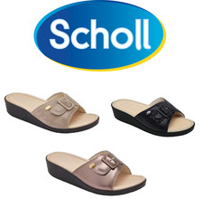 Scholl Mango Plantare Memory Cushion Sandali Ciabatte Zoccoli Piscina Mare