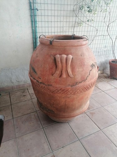 Orcio antico terracotta - orcio,