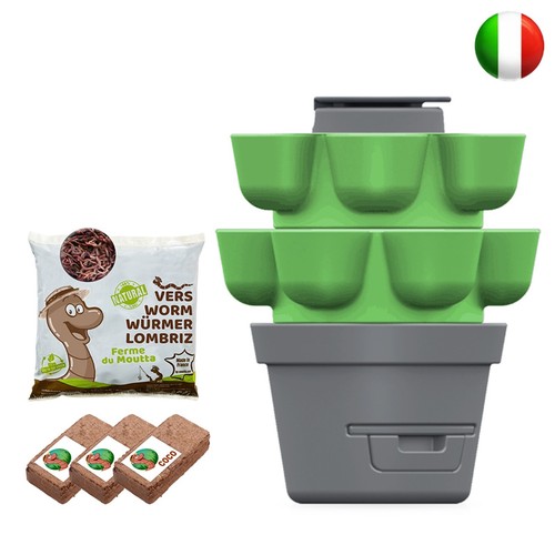 Wormgarden verde livelli - verde,