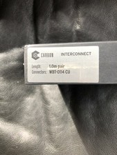 KIMBER KABLE CARBON INTERCONNECT COPPIA CAVI DI SEGNALE RCA