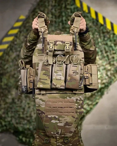 Portatarga tattico multicam