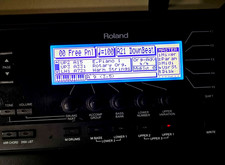 Schermo LCD display blu nuovo