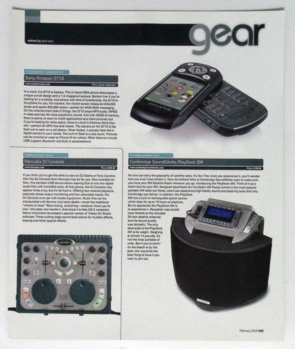 Sony ericsson s710 hercules - sony, dj