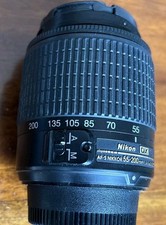 Obiettivo zoom Nikon DX AF-S Nikkor 55-200mm  F 4-5,6 G ED Per Reflex Digitale