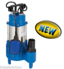 ELETTROPOMPA LEPORIS SANSONE 1100 HP1,5  220v ACCIAIO INOX-GHISA ACQUE SPORCHE