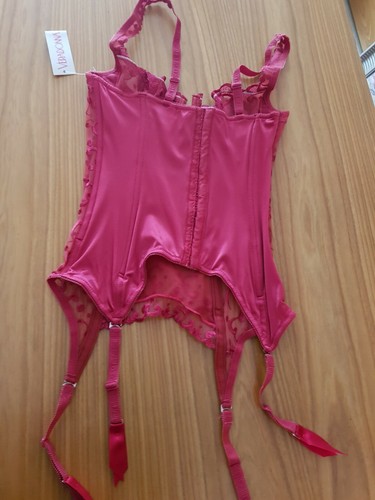 Corsetto rosso bustino pizzo - bustino, pizzo 
