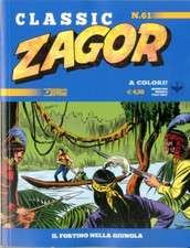 fumetto CLASSIC ZAGOR BONELLI numero 61