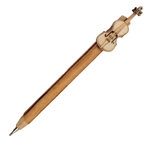 Penna legno tema musicale - in,