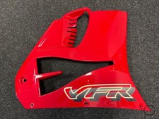 Honda vfr 750 F pannello laterale centrale destro rosso OEM 64430-MZ7-000ZA