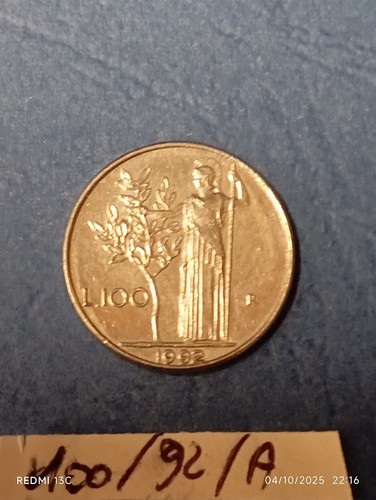 Moneta lire 100 repubblica - 100,