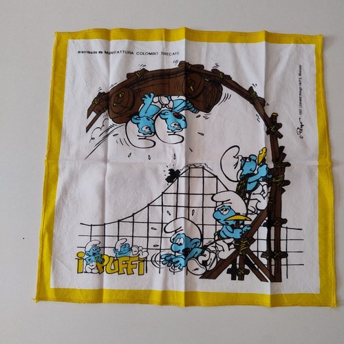 Puffi fazzoletto ufficiale - puffi,