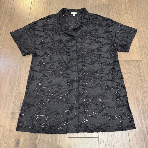 Top camicia donna topshop - top, nero