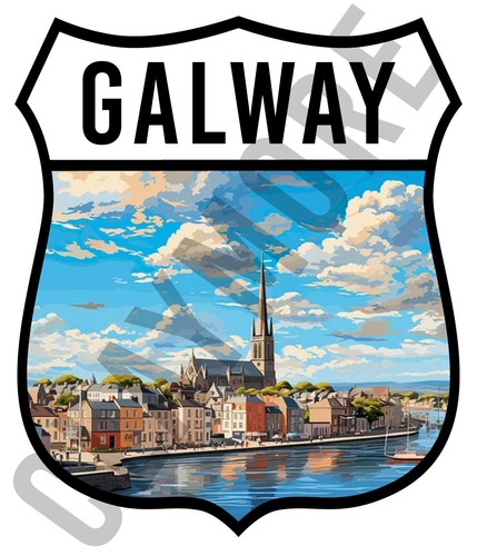 Galway irlanda adesivo - galway,