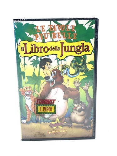 Vhs libro della - , giungla