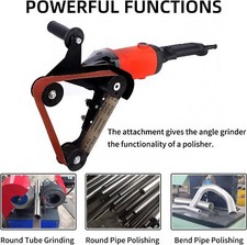 Cuscinetto smerigliatrice angolare M14 supporto tubo cinghia utensile levigatrice attacco alluminio