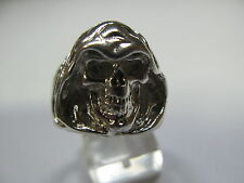 ANELLO UOMO TESCHIO CON VELO