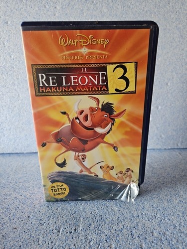 Walt disney vhs originale - originale, il