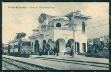 Napoli Portci Bellavista Stazione Circumvesuviana Treno cartolina KF2212