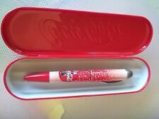 Rarissima penna funzionante CocaCola con scatola in Latta anni 90 da collezione 