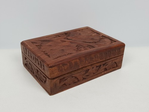 Scatola legno etnica - in,