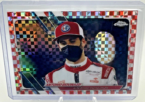 2021 topps chrome antonio - chrome, f1