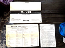Onkyo M-508 Amplificatore di