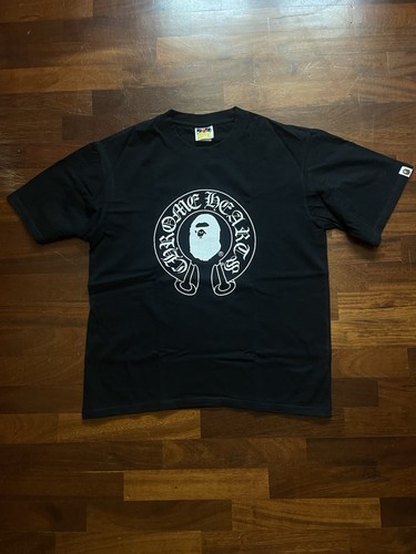 Maglietta bape uomo nera - uomo, m