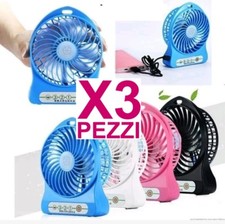 3 Mini ventilatore USB