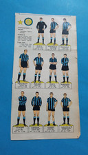SQUADRA CALCIO 1967 F.C. INTER SARTI MAZZOLA CORSO SUAREZ BURGNICH FACCHETTI