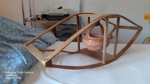 Antico scaldaletto legno - antico,