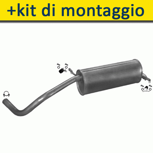 Silenziatore marmitta - silenziatore,
