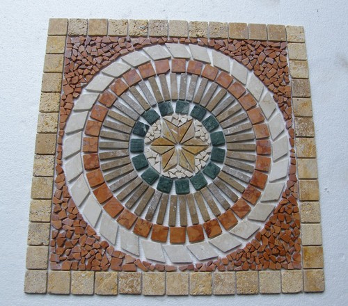 Rosone marmo anticato mod - marmo,