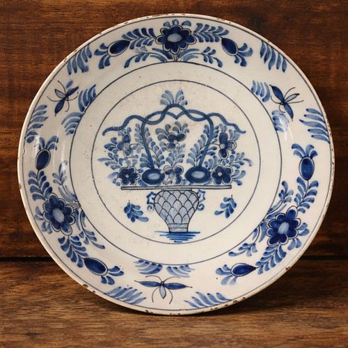 Piatto delft xviii secolo - delft,