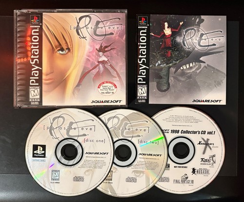 Parasite eve ps1 cib black - ps1,,