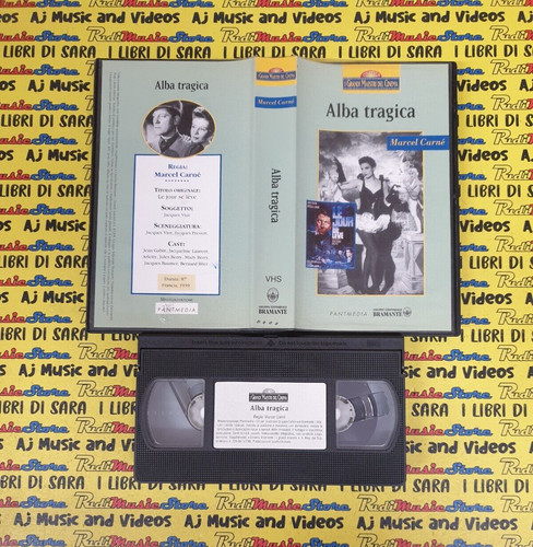 Vhs film alba tragica - vhs,