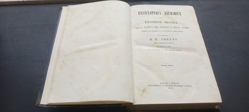 Ahrens enciclopedia giuridica - ahrens,