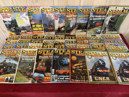 Steam railway magazines - steam,