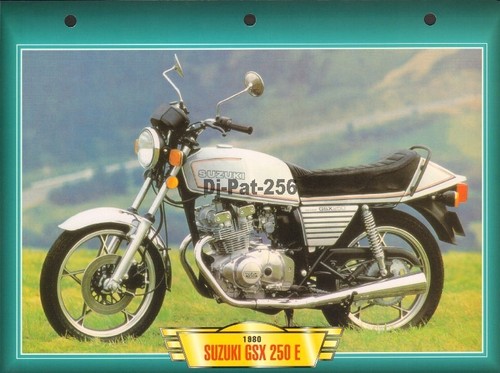 Fiche moto suzuki gsx 250 - fiche,