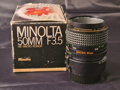 Minolta macro rokkor 50mm - minolta,