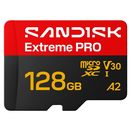 Microsd 128 sandisk extreme - 128, gb