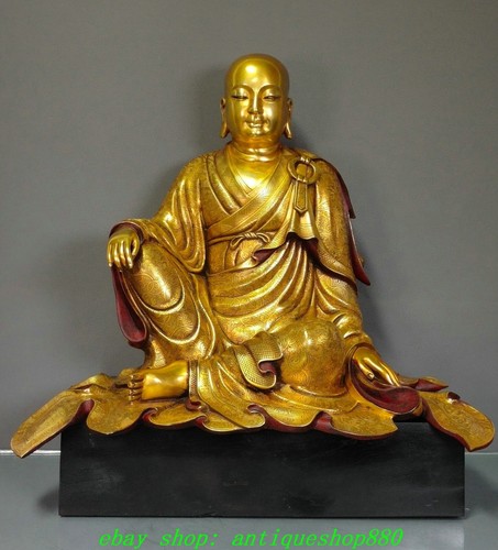 Statua buddha tang - statua, seng