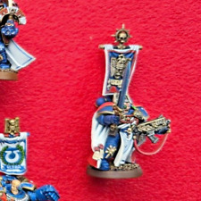 SPACE MARINE ASSAULT ON BLACK REACH CAPTAIN ULTRAMARINE - OOP PAINTED WARHAMMER