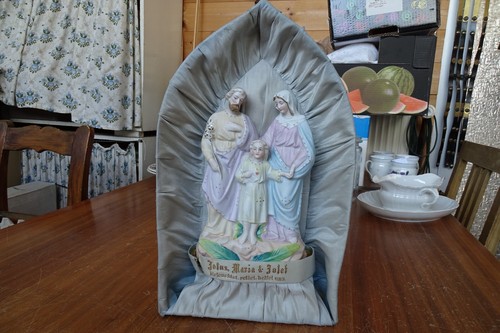 1915 santa famiglia - santa, statua