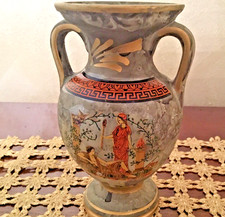 VASO ANFORA DECORI GRECI 