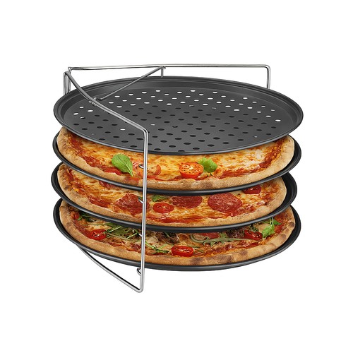 Teglia forate pizza forno - forate,