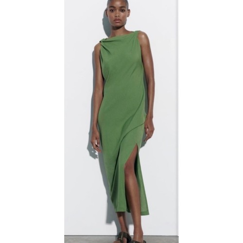 Maxi abito zara - misto, lino