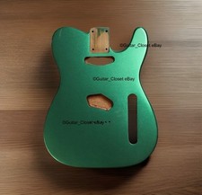 NUOVO Tele BODY per chitarra Fender Telecaster Alder Metallic Candy Apple Green