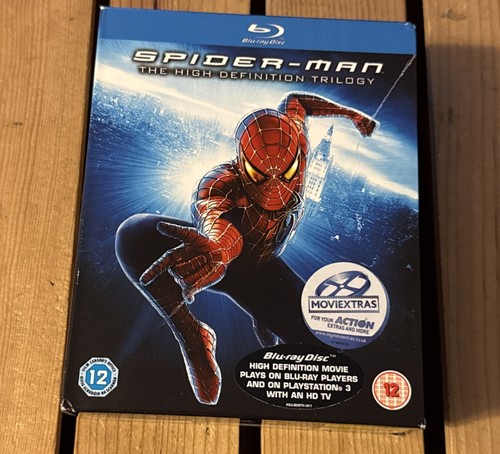Spider man trilogy blu - spider-man, blu-ray