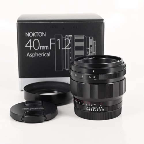 Voigtlander nokton f1 - nokton, f1.2