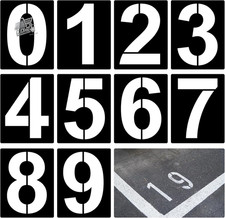 Numeri stencil grandi - numeri,